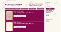 Desktop Screenshot of frangalovic.com